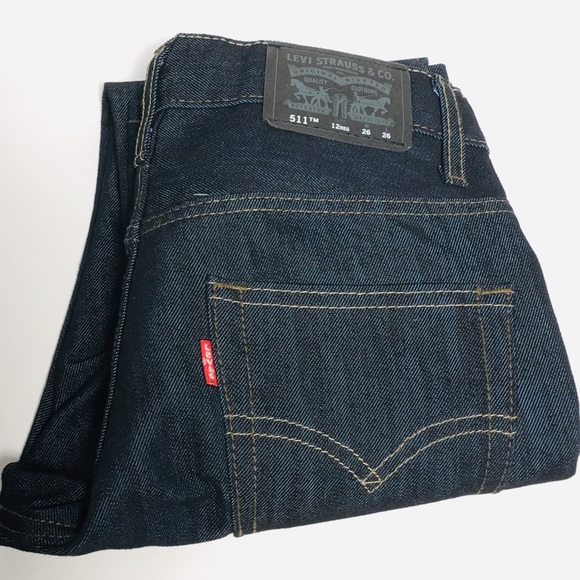 LEVI STRAUSS & CO. BOYS SLIM 511 JEANS - Picture 4 of 4